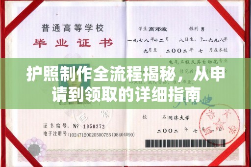 番禺护照制作全流程揭秘，从申请到领取的详细指南