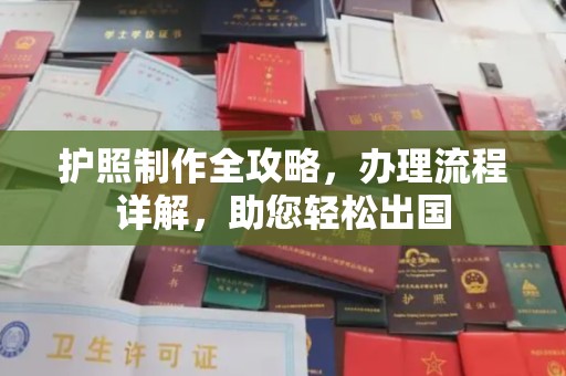 番禺护照制作全攻略，办理流程详解，助您轻松出国